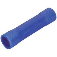 (16-14) Butt Splice Crimp Terminal Blue 50 Pcs.