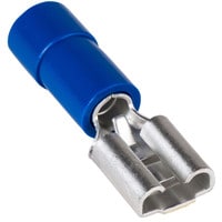 0.205&quot; (16-14) Female Disconnect Crimp Terminal Blue 50 Pcs.