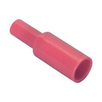5/32&quot; (18-22) Nylon Insulated Female Bullet Crimp Terminal Red 50 Pcs.