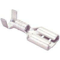 .250&quot; (16-14) Non-Insulated Disconnect Push Crimp Terminal 50 Pcs.