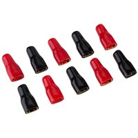 Gold 18-16 AWG 1/4&quot; Female Disconnect 5 Pair