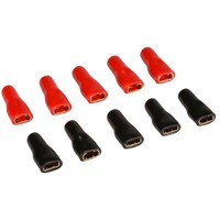 Gold 12 AWG 1/4&quot; Female Disconnect 5 Pair