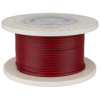 Consolidated 18 AWG 2-conductor Power Speaker Wire 1,000 ft. (Red/Black)
