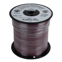 Consolidated 250 ft. 12 AWG Power Speaker Wire (Red/Black)