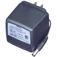 12V 800mA DC Power Supply AC Adapter with 2.1 x 5.5 mm Center Positive (+) Plug