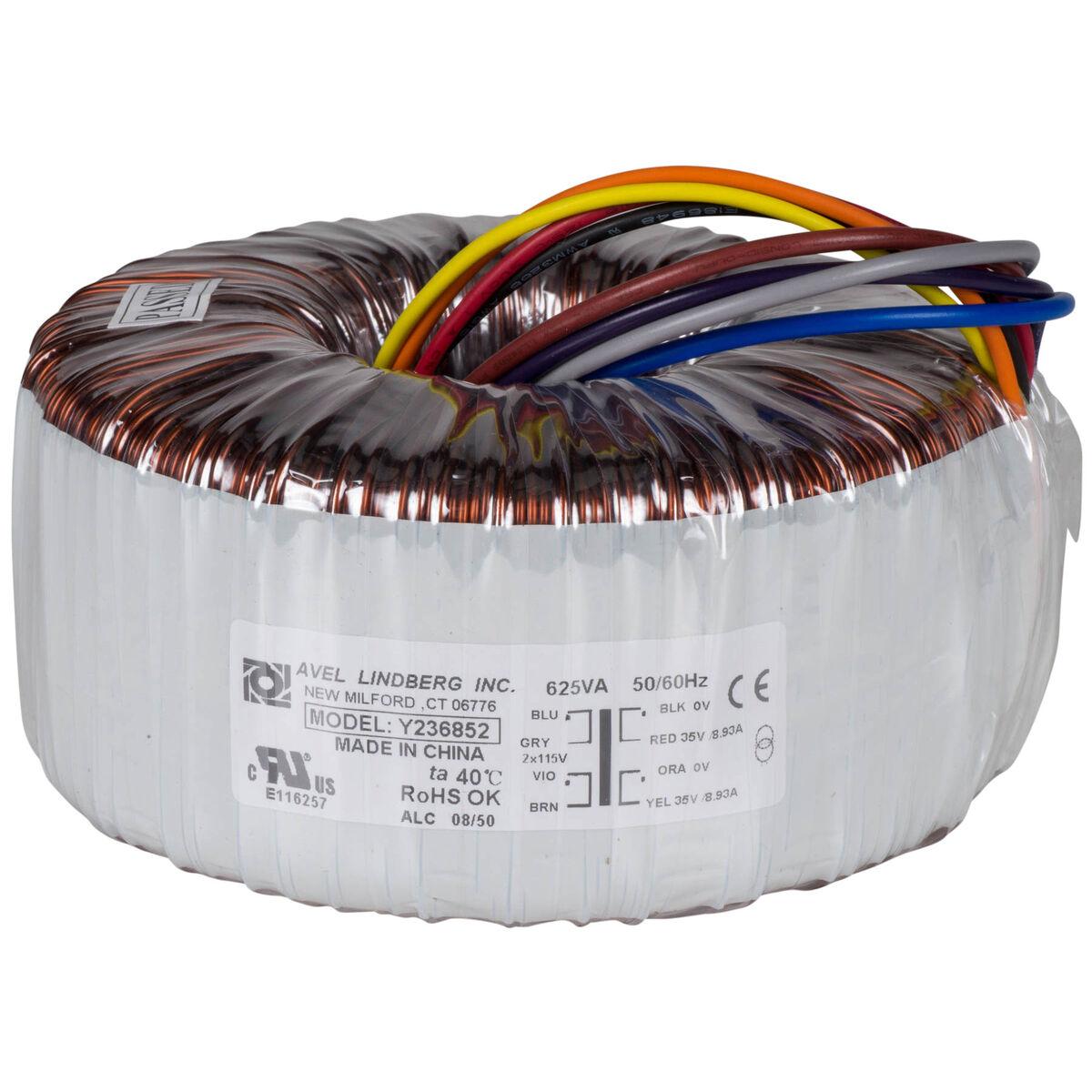 Transformador Toroidal Dual De 30w 6V 9V 12V 15V 18V 25V, Transformador