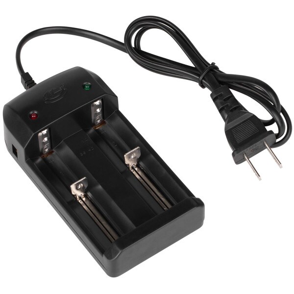 Eve Stereotype Korn PKCELL 2-Slot Li-Ion 3.7V 18650 / 14500 Battery Charger
