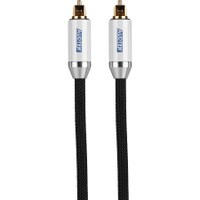 Audtek 50 ft. Premium Toslink Digital Optical Cable with Braided Nylon Jacket