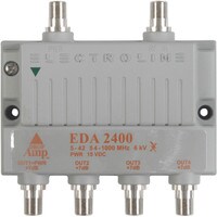 Electroline EDA 2400 4-port RF/CATV Distribution Amplifier