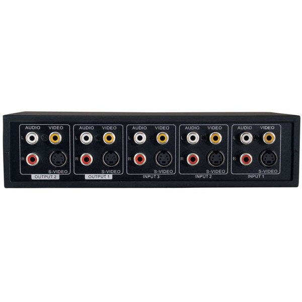 C2G 28750 Analog 4 x 2 A/V Source Selector Switch