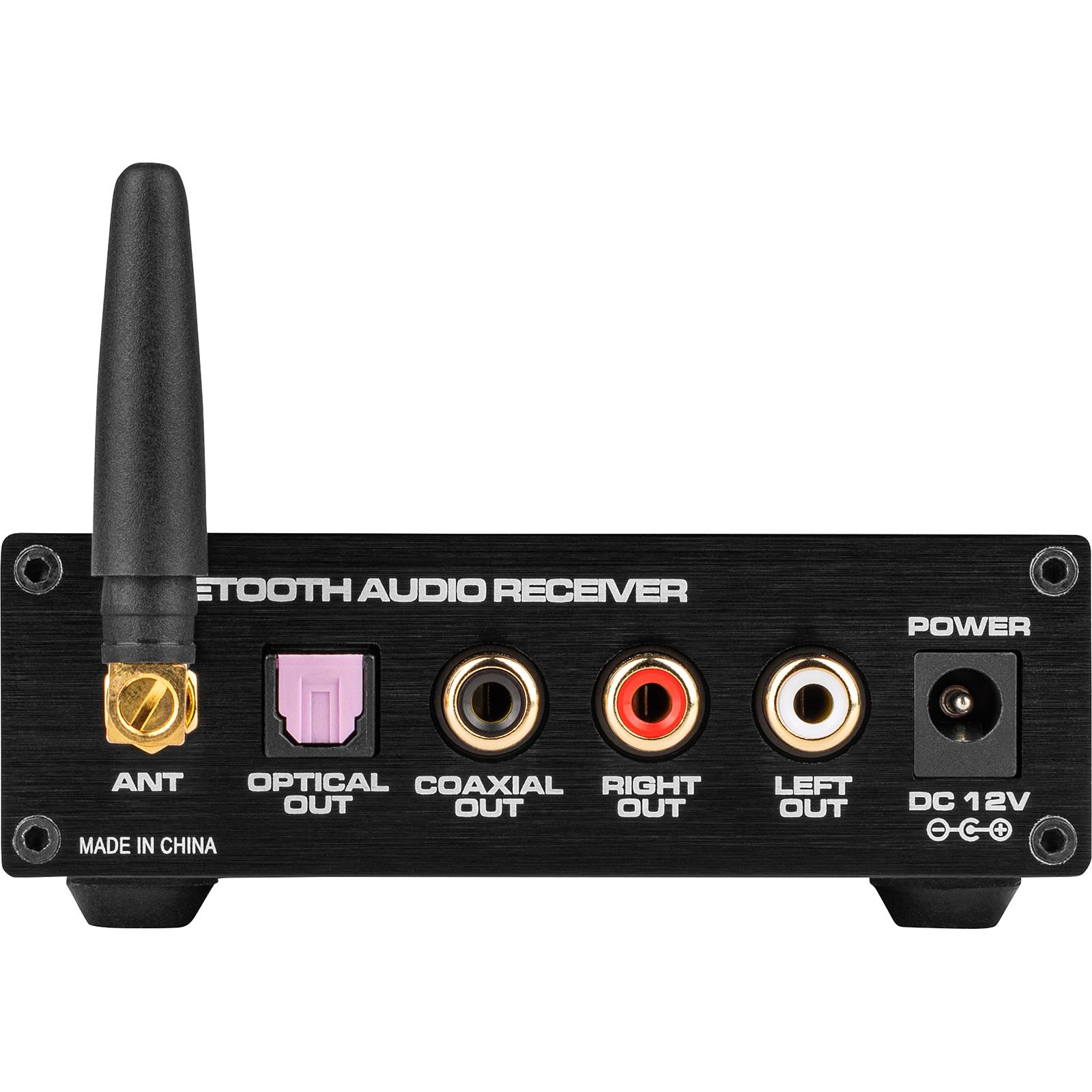 Dayton Audio BTR02 Bluetooth 5.0 Audio Receiver With 24-BIT/48 KHZ APTX HD