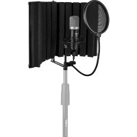 Talent USB Microphone With Free Vocal Booth, Shock Mount, Pop Filter