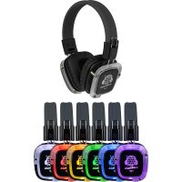 Talent Silent Disco Prism Color Changing Headphones with LED Lights