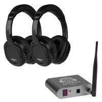 Talent Noir Assisted Listening System 2 Pack with 1 Transmitter