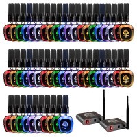 Talent Silent Disco Prism Color Changing Headphone 50 Pack with 2 Transmitters