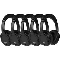 Talent Noir Premium Personal Listening Headphone 5 Piece Expansion Pack