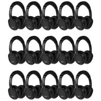 Talent Noir Premium Personal Listening Headphone 15 Piece Expansion Pack