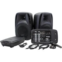 Gemini ES-210MXBLU 10&quot; Portable PA System Pair