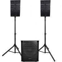 Gemini LRX-448 Portable Line Array Speaker System w/ Subwoofer