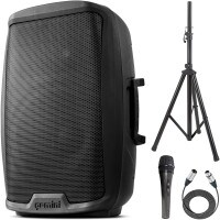 Gemini AS-2115BT-PK 15&quot; Bluetooth Active Loudspeaker Pack