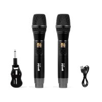Gemini GMU-M200 Professional Plug &amp; Play Wireless Rechargeable UHF Handheld Microphone Pack