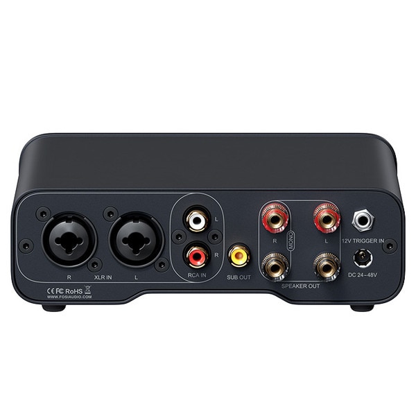 Fosi Audio ZA3 Balanced Stereo Amplifier With Sub Out - 48V Power, XLR & RCA Inputs