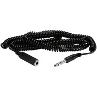 Parts Express 1/4&quot; Stereo Headphone Extension Cable 25 ft. Coiled