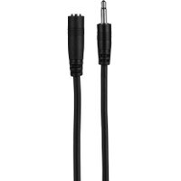 3.5mm Mono Male to Female Shielded Extension Cable 3 ft.