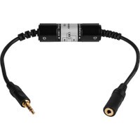 Professional Grade Audio Ground Loop Noise Eliminator 3.5mm Male to Female 600 Ohm