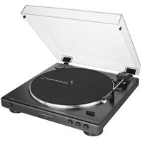Audio-Technica AT-LP60X-BK Fully Automatic Belt Drive Turntable - Black