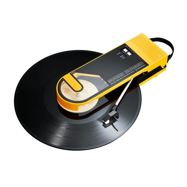 Audio-Technica AT-SB727-YL Sound Burger Compact Portable Turntable 