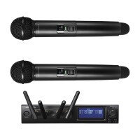 Audio Technica ATW-1422 System 20 PRO Receiver with two Wireless Microphones