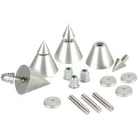 Dayton Audio DSS4-SN Satin Nickel Speaker Spike Set 4 Pcs.