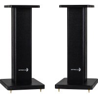 Dayton Audio 20&quot; Universal Wood Speaker Stand Pair, Black