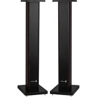 Dayton Audio 36&quot; Universal Wood Speaker Stand Pair, Walnut