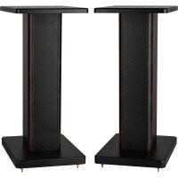 Dayton Audio 20&quot; Universal Wood Speaker Stand Pair, Walnut