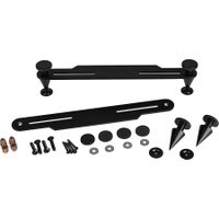 Dayton Audio OS-2S Outrigger Speaker Spike Set Small with Black Steel Base 2 Pcs