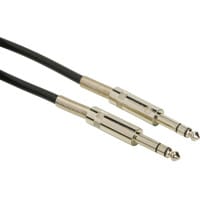 Talent PCQ01 Patch Cable 1/4&quot; TRS Male to 1/4&quot; TRS Male 1.5 ft.