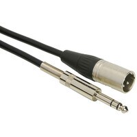 Talent PCXM30 Patch Cable XLR Male to 1/4&quot; TRS Male 30 ft.