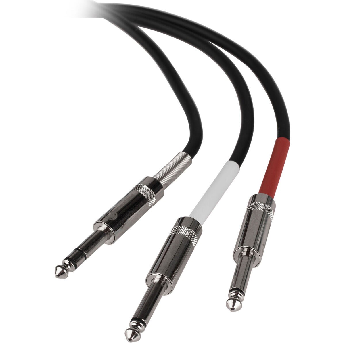 Trs To Dual Ts Splitter Seismic Audio 1ft TRS To Dual TS Y Trs To Dual Ts Splitter Seismic Audio 1ft TRS To Dual TS Y