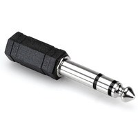 Hosa GPM-103 3.5mm TRS to 1/4&quot; TRS Adapter