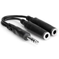 Hosa YPP-118 1/4&quot; TRS Male to Dual 1/4&quot; TRS Female Y Cable