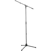 K&amp;M 210/2 Tripod Base Microphone Boom Stand - Black