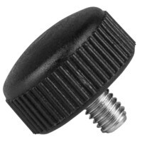 K&amp;M Replacement Parts 01.82.827.55 M6 x 12 Knurled Knob for 259 210/9 Mic Stands