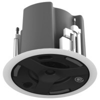 AtlasIED FAP43T-W 4-1/2&quot; 70V / 100V Coaxial Ceiling Speaker Pair