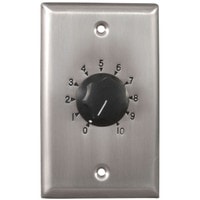 AtlasIED AT35 35W Auto Transformer Speaker Volume Control Stainless Steel