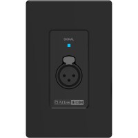 AtlasIED A-XLR-B Atmosphere Remote XLR Input, Black