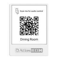AtlasIED GEM-5 Atmosphere Virtual Wall Controller QR Code Holder, 5 Pack