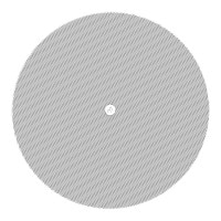 AtlasIED FC-6RG-W 6&quot; Round Magnetic Grilles for IsoFlare Ceiling Speakers, White