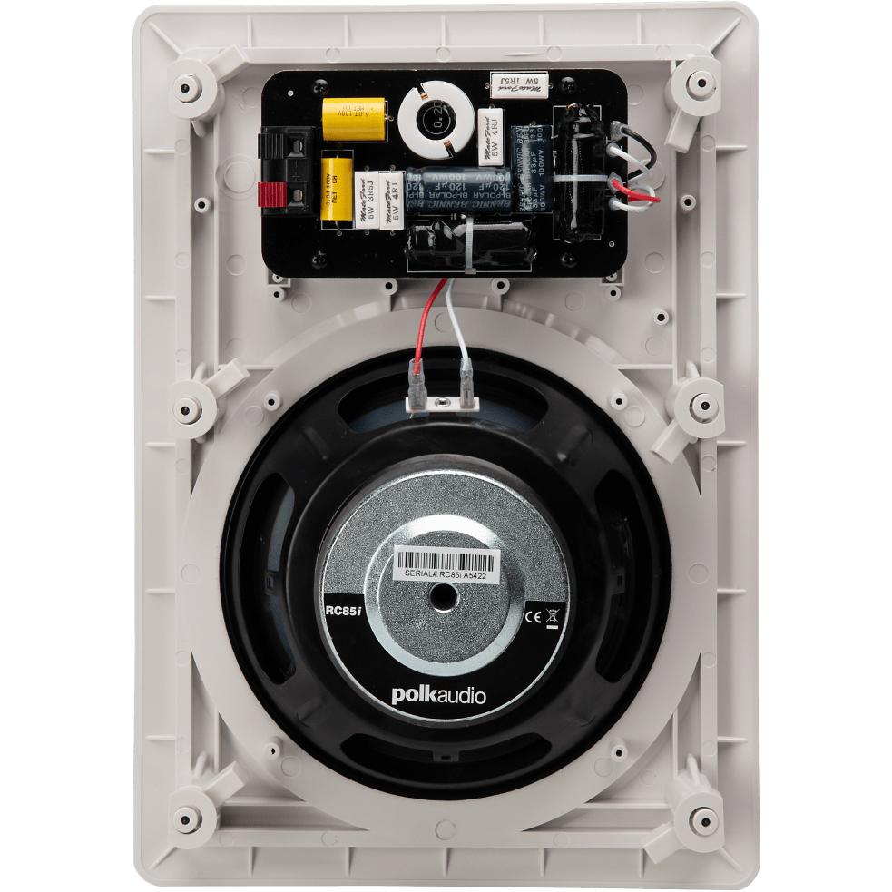 Polk Audio RC65i 2 Way In Wall スピーカー (ペア, White)  Polk Aud 並行輸入品